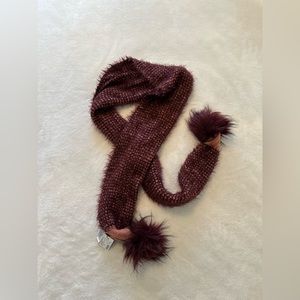 Maurices Pom Pom Scarf